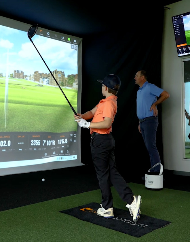 Golf House Academy brand work